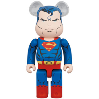 (ของแท้) Bearbrick SUPERMAN (BATMAN HUSH VER.) 1000% แบร์บริค​ Be@rbrick by Medicom Toy ของใหม่ มือ 1