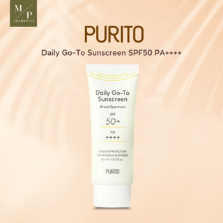 (พร้อมส่ง)PURITO Daily Go-To Sunscreen SPF 50++++ ขนาด60ml.