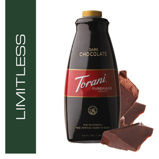 LIMITLESS | Torani Puremade Dark Chocolate Sauce ซอสโทรานี่ เพียวเมด รสดาร์คช็อกโกแลต