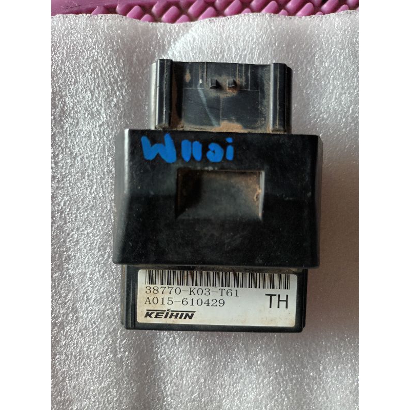 ECUกล่องไฟ,เวฟ110i K03-T61(สินค้าแท้มือสอง)รับประกันหลังการขายทุกใบ