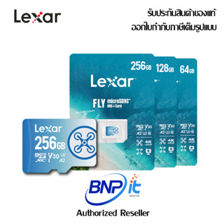 Lexar FLY microSDXC™ UHS-I Card designed for drone up to 160MB/s read, up to 90MB/s write Warranty 5 Years