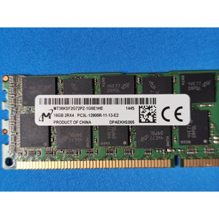 Memory 16GB PC3L 2RX4 12800R-11-13 RD-Ram Micron MT36KSF2G72PZ-1G6E1HE