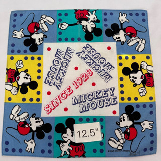 Mickey mouse ผ้าเช็ดหน้า มิกกี้เม้าส์