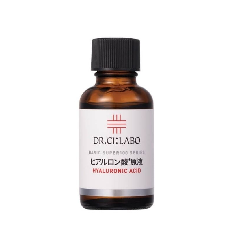 (ลด100 ทักแชท)DR CI LABO basic super100 series Hyaluronic Acid (30ml/60ml.)