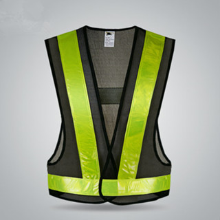 Reflective safety vest เสื้อกั๊กสะท้อนแสงเพื่อความปลอดภัย เสื้อกั๊กจราจร เสื้อกั๊กทำงาน Reflective vest เสื้อทำงาน