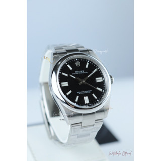 Rolex OP 41 mm. Black dial automatic swiss movement