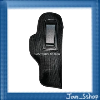 ซองปืนพกในสีดำ(พกซ่อน) *คลิปดำ-พลาสติก* รุ่น 1911, 92F, glock17, glock19, glock26, glock 30, glock43, glock34, 7.65