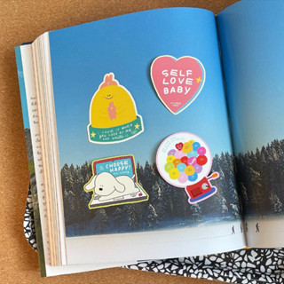 STUDIO.OWY : Die Cut Stickers (Set) สติกเกอร์เซ็ต 4 ชิ้น