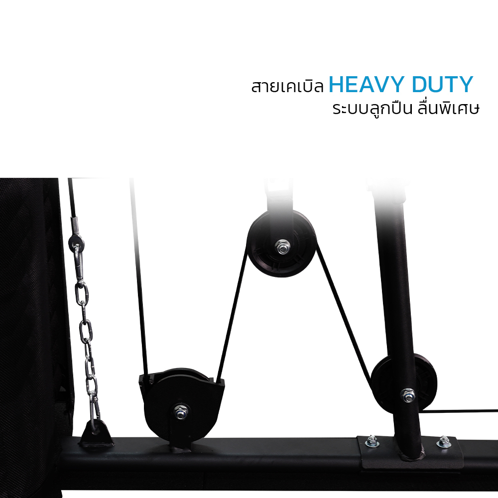 [ผ่อน 0% 10 เดือน] โฮมยิม Home Gym Gorilla Series บริหารได้ทุกส่วน มีให้เลือก 3 รุ่น MG-110,MG-150, MG-200,MG-300 ราคา ถูกที่สุด ดีลบีเคเค แกลเลอรีภาพที่ 7