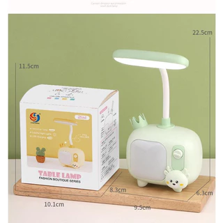 โคมไฟตั้งโต๊ะ LED โคมไฟอ่านหนังสือ ชาร์จแบต แถมสายชาร์จ โคมไฟตั้งทำงาน รุ่นดารา ขายดีที่ญี่ปุ่น S305B