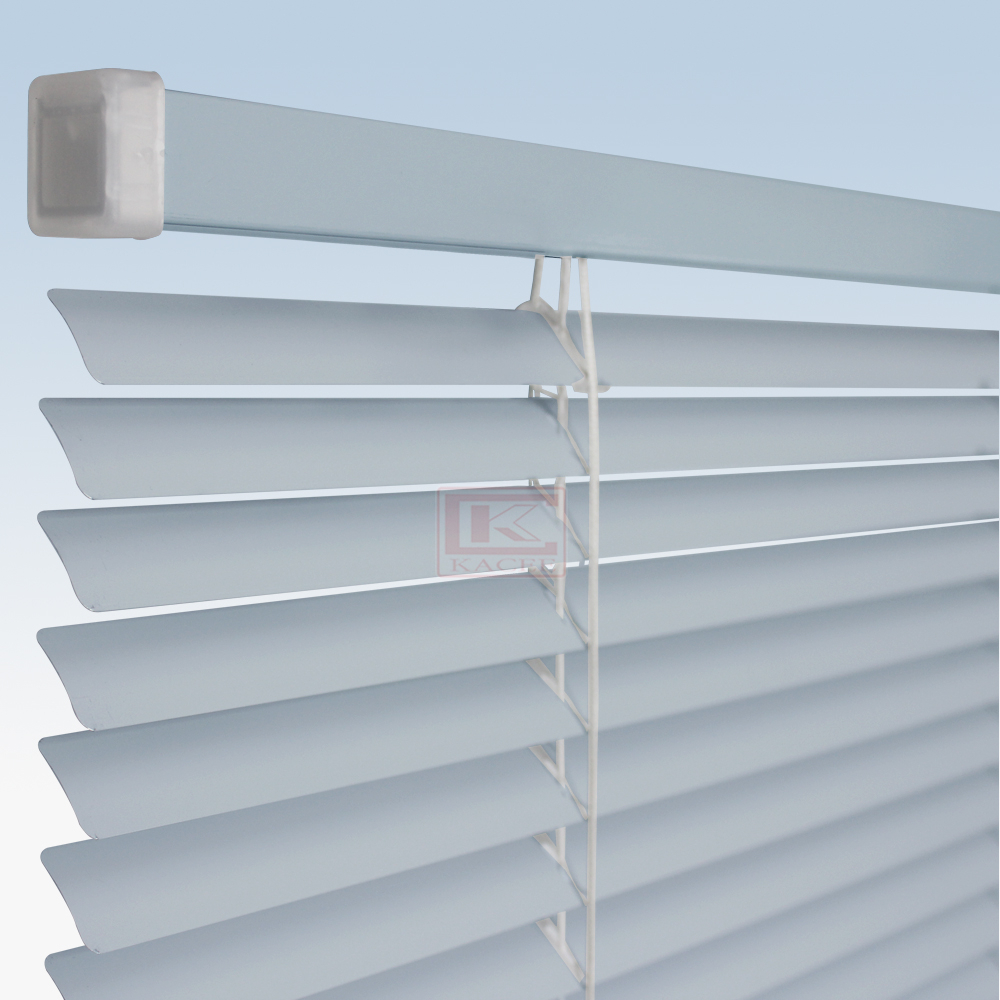 ตกแต่งบ้าน KACEE มู่ลี่ มู่ลี่อะลูมิเนียม มู่ลี่อลูมิเนียม ม่านอลูมิเนียม ม่านหน้าต่าง รุ่นแกนปรับ ใบขนาด 16 มม. สีเงิน KC16/267 Extra Silver หนา 0.18 มม. ส่งด่วน สั่งเลย