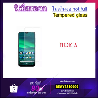 ฟิล์มกระจก ไม่เต็มจอ For Nokia C10 C12 C21 C32 G10 G20 Nokia3.4 NokiaX10 X10 Tempered glass Not full