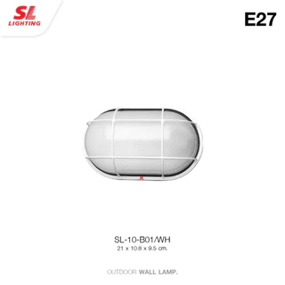 SL LIGHTING | Outdoor Wall Lamp โคมไฟติดผนังภายนอก รุ่น SL-10-B01, SL-10-8010, SL-10-1209/BK