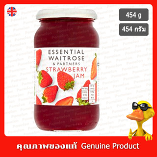 Waitrose เวทโทรสแยมสตรอเบอร์รี 454กรัม - Essential Strawberry Jam 454g. Strawberry Jam 454g.