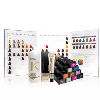 KALISPRO สีย้อมผม ครีมเปลี่ยนสีผม กลิ่นไม่ฉุน ไม่แสบหนังศีรษะ สีติดทน สีสวย100มล.