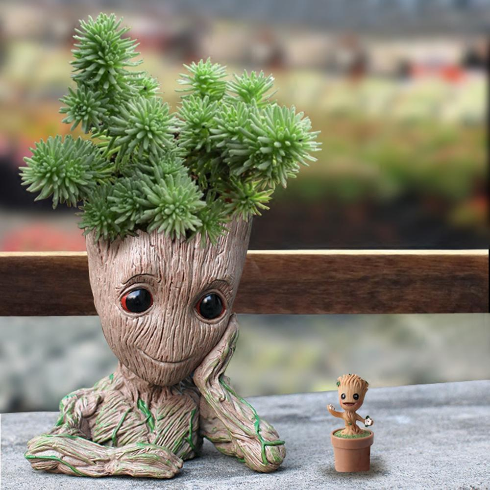 🔥พร้อมส่ง 🔥 Groot กระถางต้นไม้ หลากหลายเวอร์ชั่น Periphery Guard 2 Tree Groot