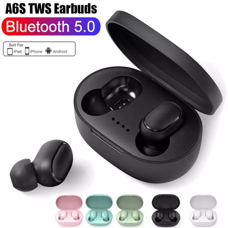 ชุดหูฟังไร้สายบลูทูธ Original A6S TWS Touch Control