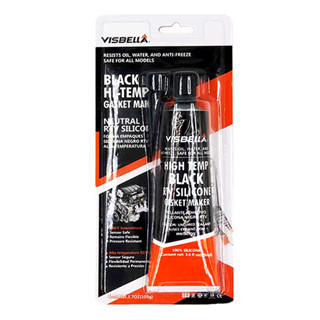 กาวดำทาประเก็น Visbella Silicone Gasket Maker กาวซิลิโคน กาวปะเก็น ซิลิโคนกาวประเก็น กาวปะเก็นทนความร้อนสูง สีดำ