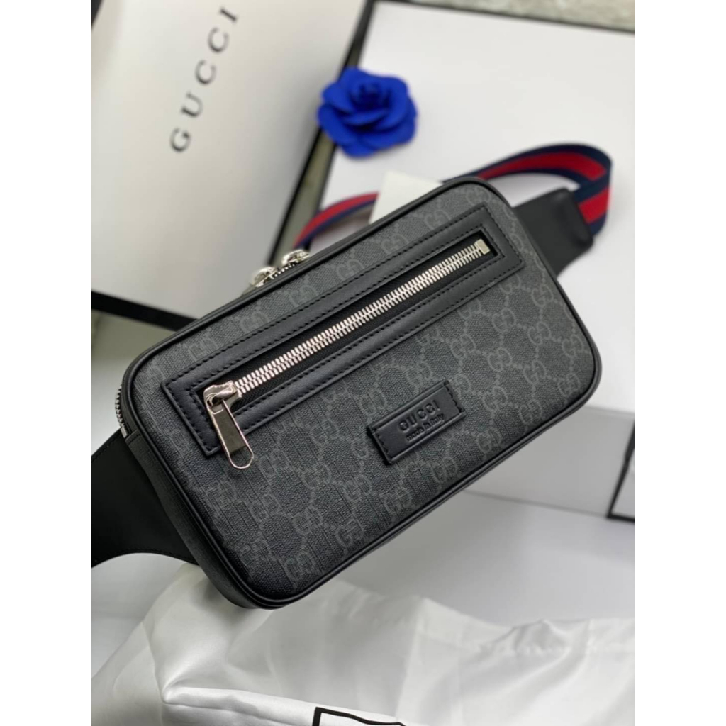 กระเป๋า Gucci GG BLACK BELT BAG