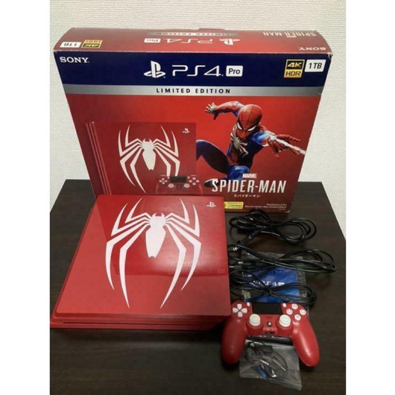 Ps4 Pro  Spiderman Limited Edition มือสองสภาพดีและของแถม