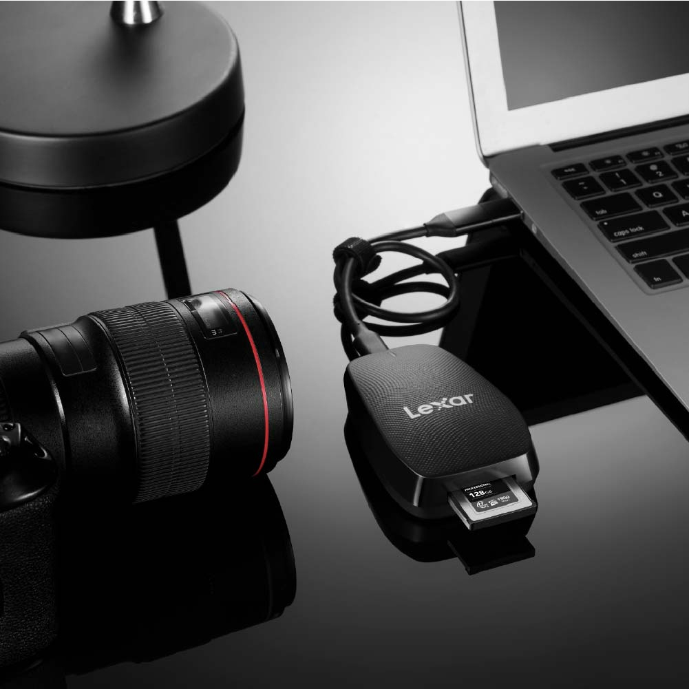 การ์ดหน่วยความจำ ซีเอฟเอ็กเพรสการ์ด LEXAR CFEXPRESS TYPE B 128GB DIAMOND VPG400 RAW 4K 6K 8K RW1900/1700MB/S (LCXEXDM128G)_7