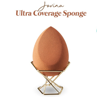 แยกขายจากเซ็ท ฟองน้ำ JOVINA ULTRA COVERAGE SPONGE ฟองน้ำบราวน์ชูก้าร์รุ่นใหม่ เข้ากับรูปหน้า