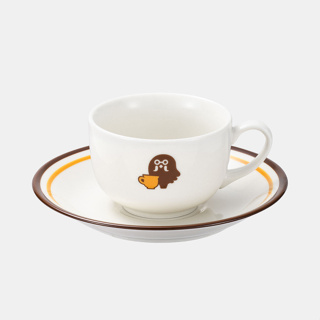 [ส่งตรงจากญี่ปุ่น] Nintendo Tokyo Limited Animal Crossing Cup &amp; Saucer Cafe Pigeon Nest Japan