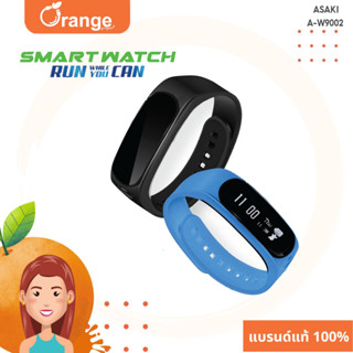 Asaki Smart Watch นาฬิกาสมาร์ทวอทช์ เชื่อมต่อบลูทูธ นับแคล นับก้าว วัดชีพจร กดรับ-วางสาย รุ่น A-W9002 ประกัน 3 เดือน