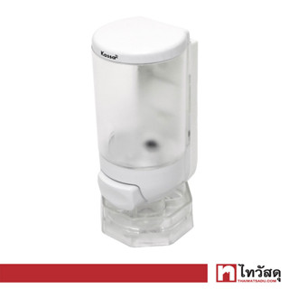KASSA ที่กดสบู่เหลว 1 ช่อง รุ่น KS-2303 ความจุ 450 มล. สีขาว