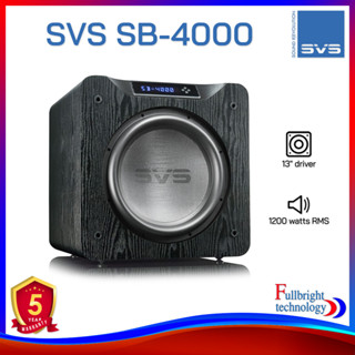 SVS SB-4000 13.5" Subwoofer Warranty 5 years