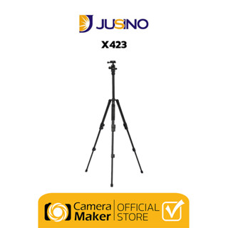 JUSINO X423 ขาตั้งกล้องแบบ 3 ขา (สีดำ)