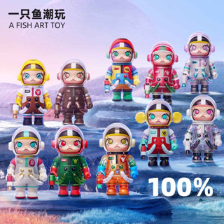 ☘️ตัวแยก Popmart  MEGA Collection Series 100% SPACE MOLLY