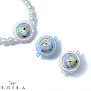 Leila Amulets ตะกร้ออาคม สมปรารถนา Baby Leila Collection สีพาสเทล (พร้อมกำไลสวยงามตามรูป)