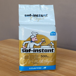 ยีสต์ผงสำเร็จรูป ยีสต์แห้งสำเร็จรูป ยีสต์นก ฉลากสีทอง ขนาด 500 ก. ตรา ซาฟ-อินสแตนท์