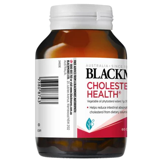 Blackmores Cholesterol Health Vitamin 60 Tablets ลดการดูดซึมคอเลสเตอรอล ลดไขมันเส้นเลือด