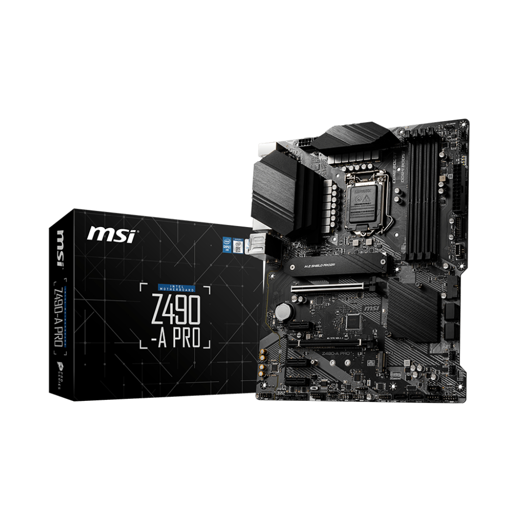 MAINBOARD (เมนบอร์ด) 1200 MSI Z490-A PRO ตัวท็อป พร้อมส่ง