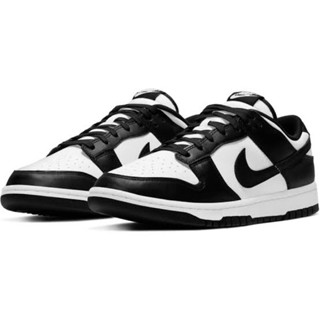 ใหม่พร้อมส่ง ของแท้ รองเท้า Nike Dunk Low pandas🐼 Mens Black/White