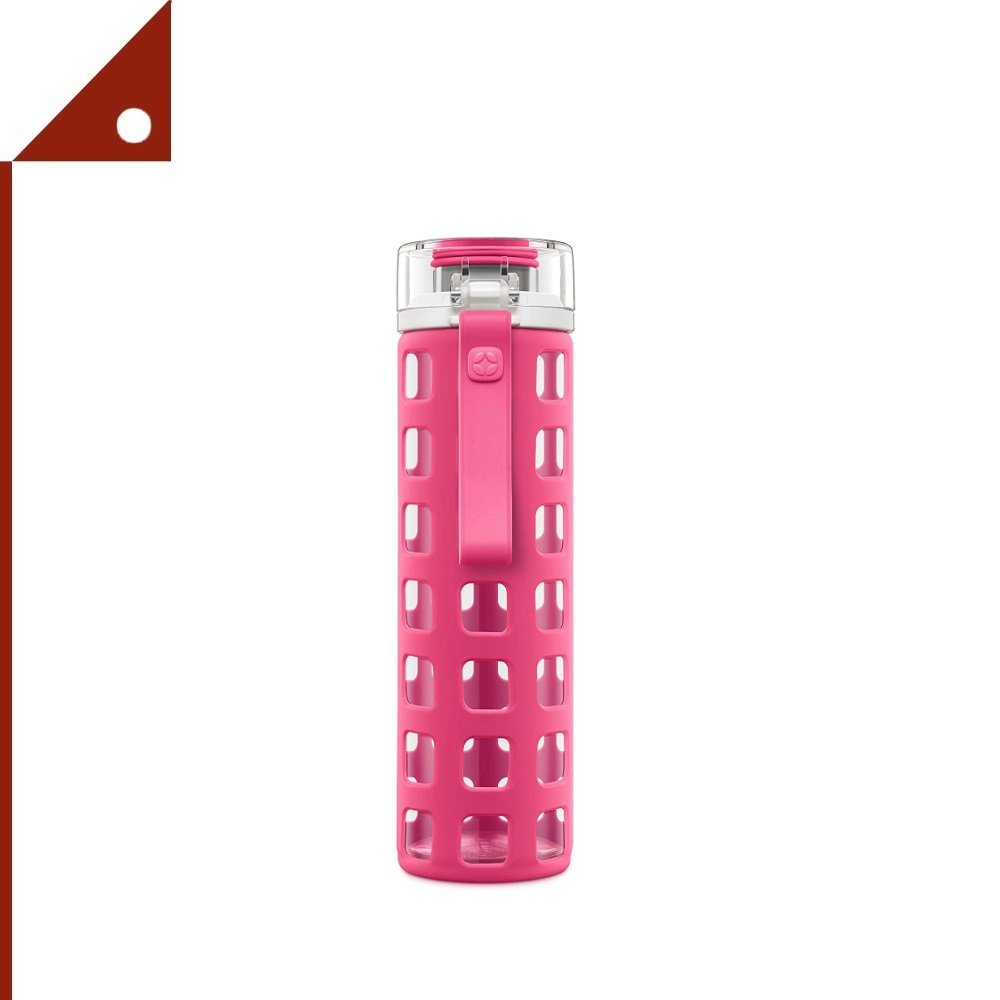 Ello : ELOGB-PNK* ขวดน้ำ Syndicate Glass Water Bottle 20oz, Pink