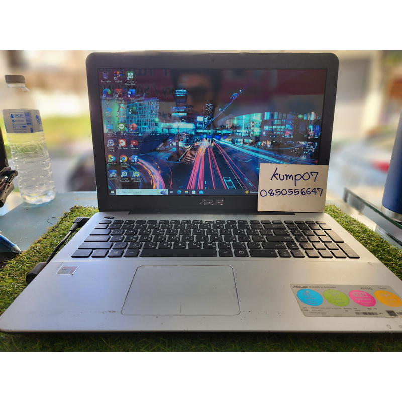 ขาย Notebook Asus X555QG จอ 15 นิ้ว AMD FX-9800P RAM 8 HDD 1TB มือ2 สภาพดี มีการ์ดจอ 3900 บาท ครับ