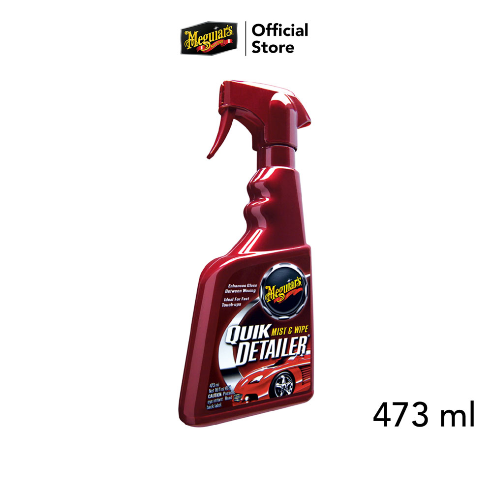 Meguiar's A3316 Quik Detailer Mist & Wipe สเปรย์บำรุงรักษาสีรถ ควิก ดีเทลเลอร์ ขนาด 473 ml