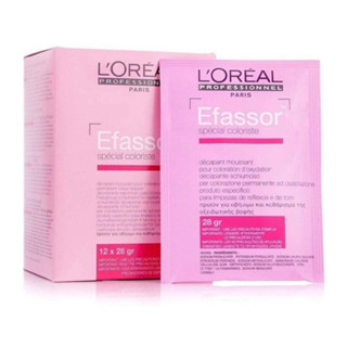 ✨ลอรีอัล เอฟาซอร์“Efassor”Loreal Professionnel ล้างประกายสีผมเดิม ล้างเม็ดสีสังเคราะห์เก่าบนเส้นผมออก