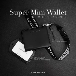 (ใช้โค้ด:10DDHBD12ลด55.-) Caseharden Iconic Landyard + Super Mini Wallet กระเป๋าสตางค์บางเบาคล้องคอ [SET