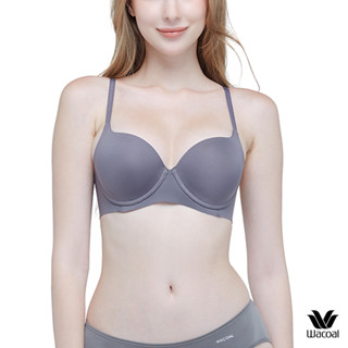 Wacoal ชุดชั้นเนียน บราดันทรงมีโครง เสริมฟองน้ำหนา รุ่น WB5P…