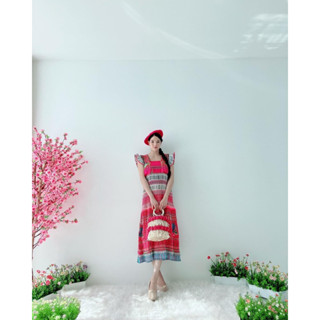 เดรสอัดพลีทยาวงานปักสีหวาน สีสวย ลายหายาก ใครมองหาชุดออกงานแบบเริ่ดๆ
