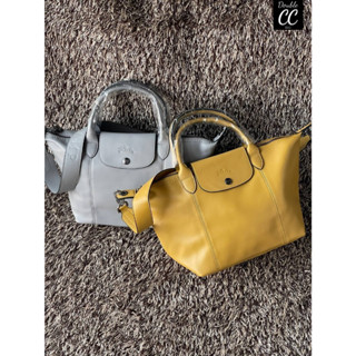 (แท้ 💯%‼ from Factory) LE PLIAGE CUIR TOP HANDLE BAG S