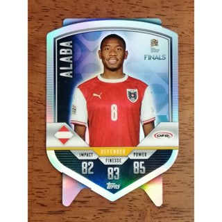 การ์ดฟุตบอล CHROME SHIELD (DIE-CUT) CARD ( MATCH ATTAX 101 THE ROAD TO UEFA NATIONS LEAGUE FINAL 2022 )