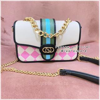 LYN กระเป๋าสะพายข้าง LYN รุ่น Circus S Crossbody Bag : LL23CBF018 แท้จากชอป พร้อมอุปกรณ์