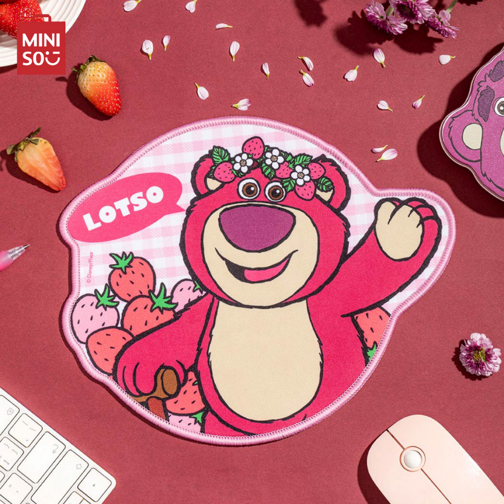 Mouse Pads 99 บาท Miniso ที่วางเมาส์ ที่รองเมาส์ แผ่นรองเมาส์ Lotso Computers & Accessories