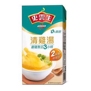 SWANSON CLEAR CHICKEN BROTH 1,000 ml. น้ำซุปไก่ใส น้ำสต๊อกไก่ ชนิดเข้มข้น 1,000 ml.