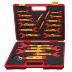 ชุดเครื่องมือช่าง สําหรับงานซ่อมรถไฟฟ้า ev BLUE-POINT NO.BLPISD20SET Insulated Wrenches Toolbox Set, 20pcs (6-32mm.)